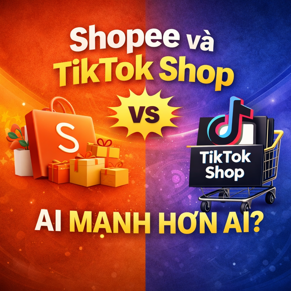 Shopee và TikTok Shop – Ai mạnh hơn ai?